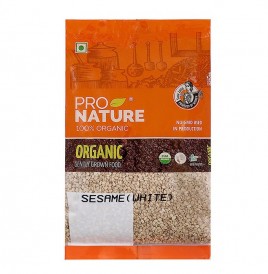 Pro Nature Organic Sesame (White)   Pack  200 grams